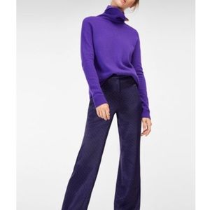 MASSIMO DUTTI Purple Dress Pants